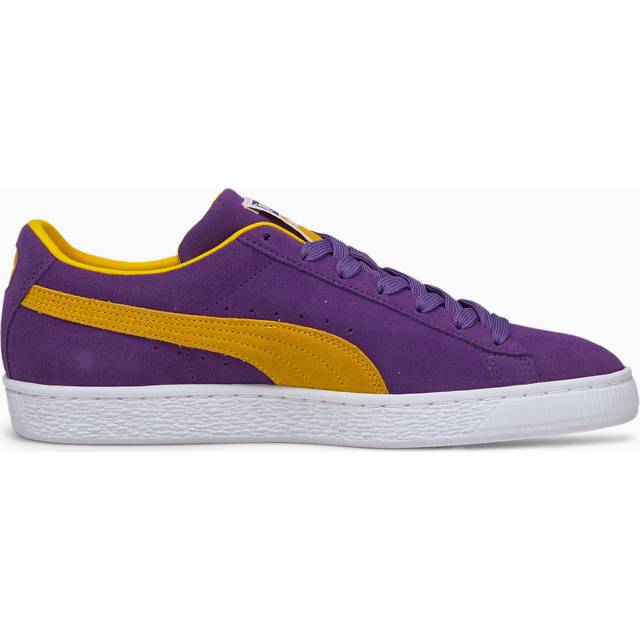 purple puma suede spectra yellow