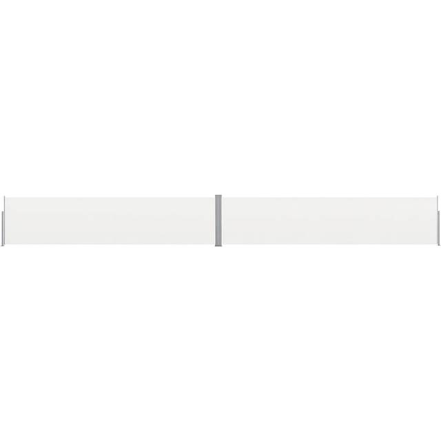 vidaXL Patio Retractable Side Awning 170x1200 cm Cream