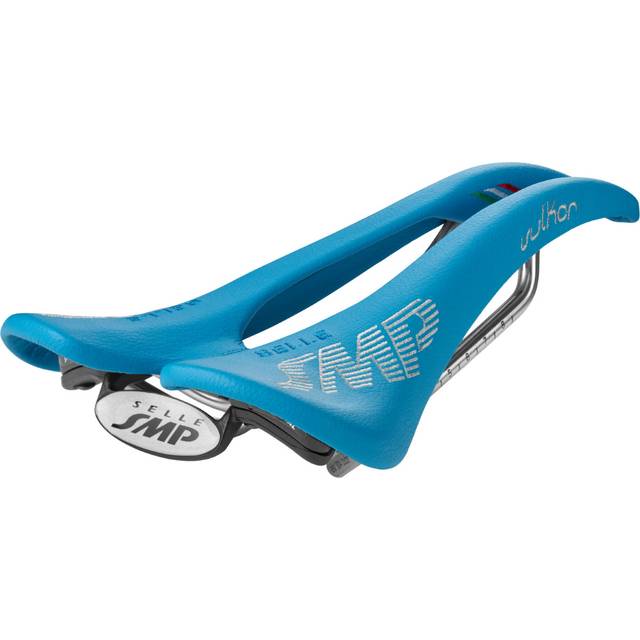 Selle SMP Vulkor Carbon Sadel Svart, 266 x 136mm, kolfiber Rails, 175g