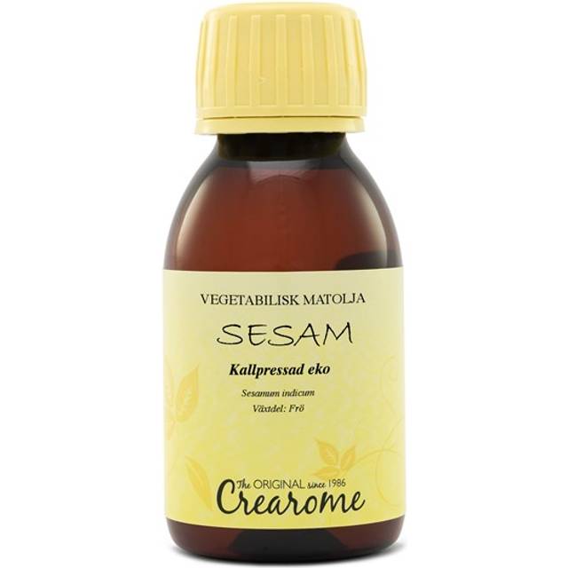 Crearome Sesamolja kallpressad  100ml EKO