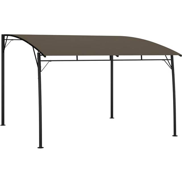 vidaXL Garden Sunshade Awning 3x3x2.55 m Taupe