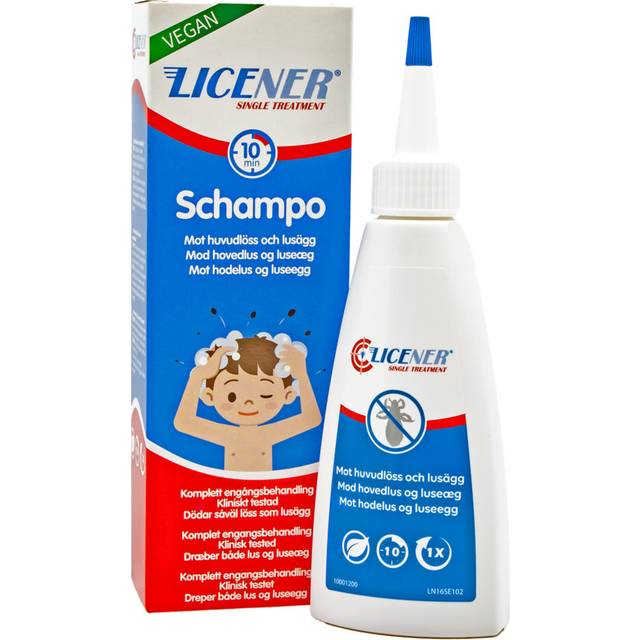 Licener Lice Shampoo 100ml - Bedste luseshampoo - Dinskønhed.dk