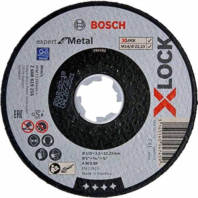 Bosch Expert X Lock Metal Cutting Disc 125mm 2.5mm 22mm