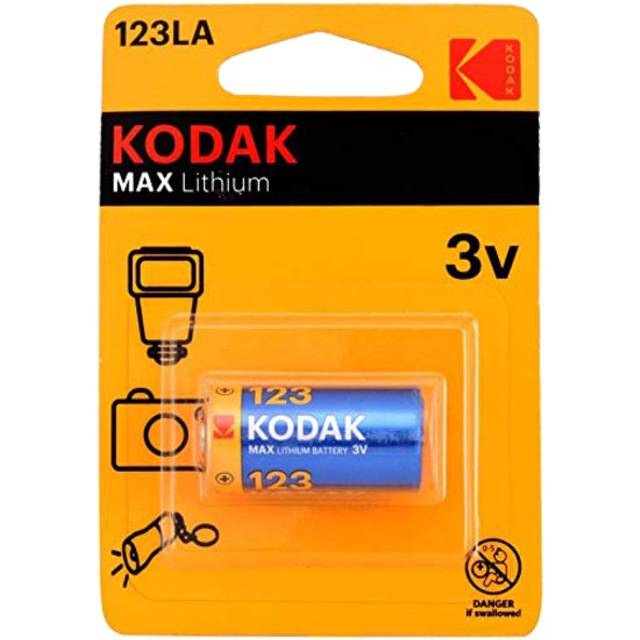 Kodak Max lithium 123LA