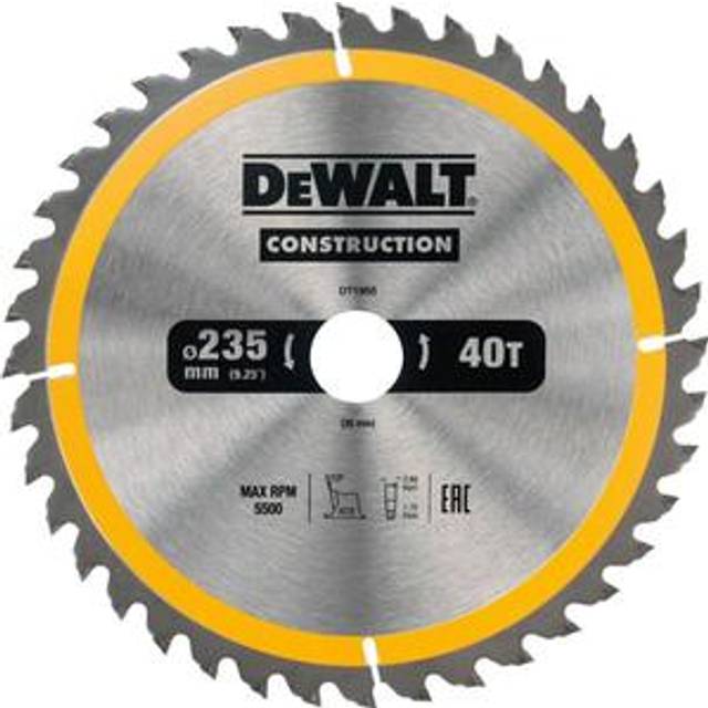 DeWalt DT1951-QZ Construction Circular Saw Blade 184 x 20mm x 24T
