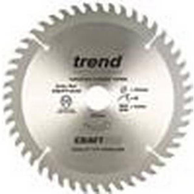 Trend - CSB/16548B Craft Pro Saw Blade 165MM x 48T x 20MM (Plunge Saws)