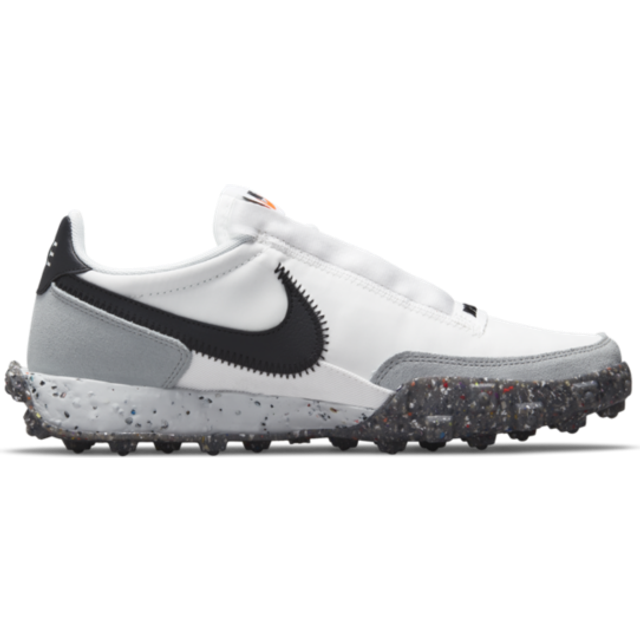 Nike Waffle Racer Crater Womens White Trainers - Size UK 4