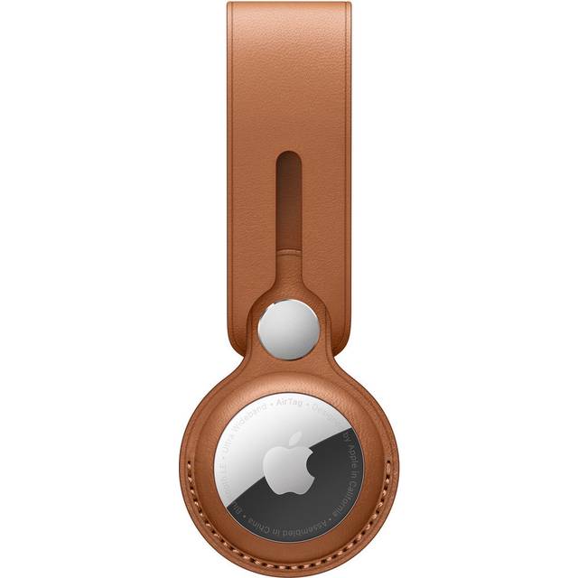 Apple AirTag Leather Loop - Red