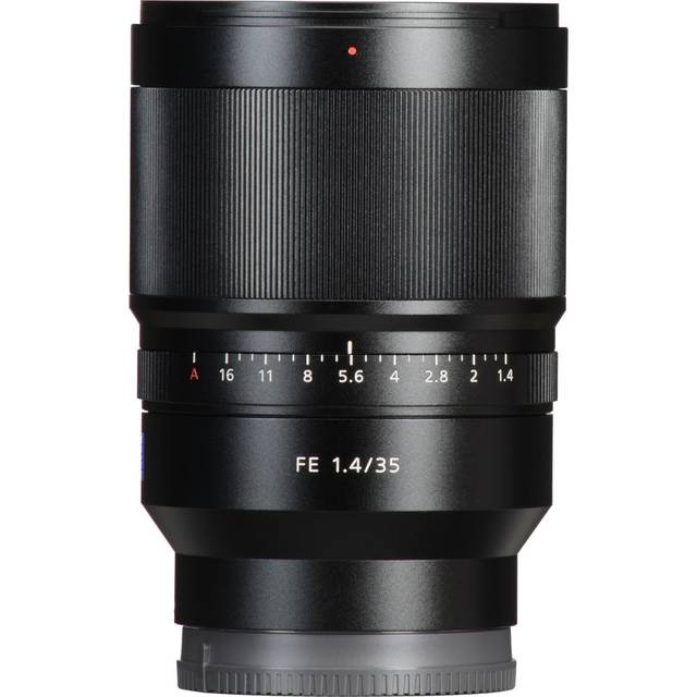 Sony Distagon T* FE 35mm f/1.4 ZA Full-frame E-Mount Prime Camera Lens in Black