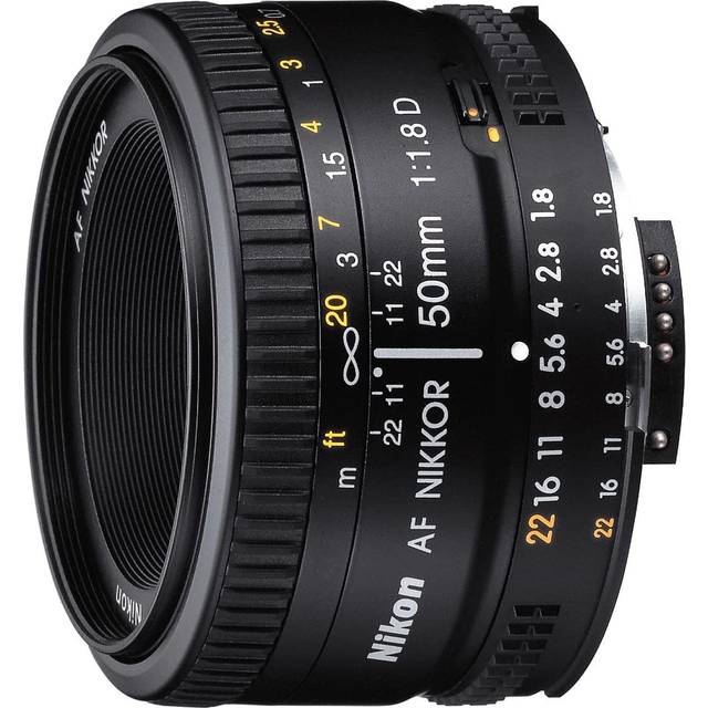 Used Nikon AF Nikkor 50mm f/1.8D Standard Prime Lens