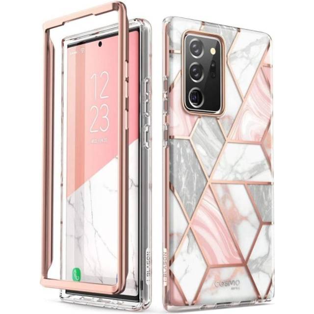 i-Blason Fodral för Samsung Galaxy Note 20 Ultra 5G (2020 utgåva) [Cosmo] elegant skyddande skyddande fodral utan inbyggt skärmskydd - Rosa