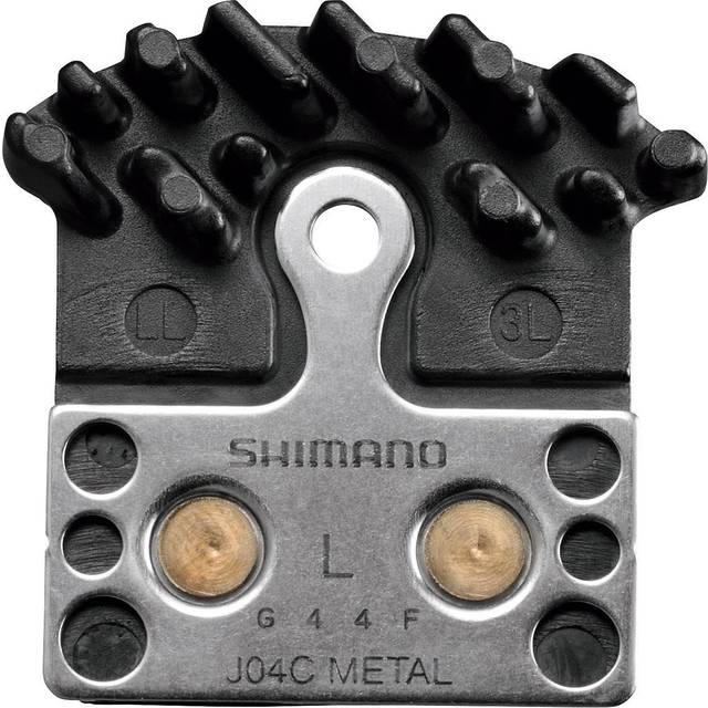 Shimano Disc Brake Pads - J04C Metal Pad And Spring, With Fin