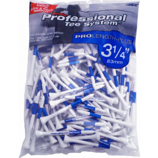 (135 Tees (3 Â¼ Inch)) Pride Professional Golf Tee System (PTS)