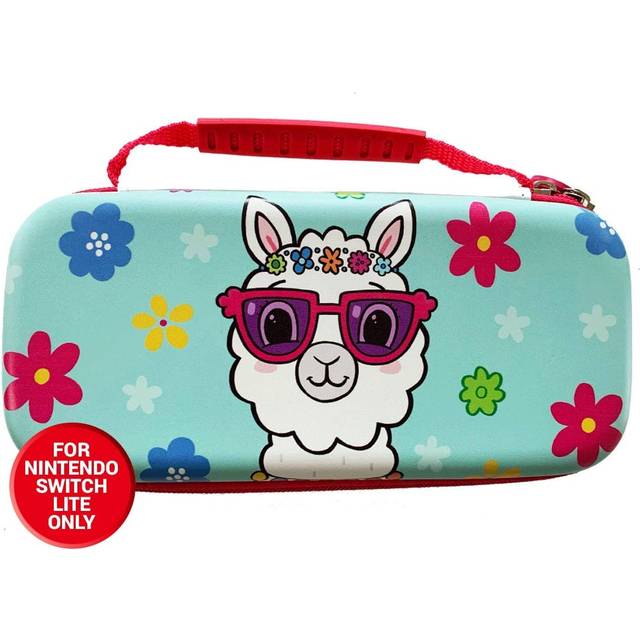 Switch Lite Llama Case Cyan