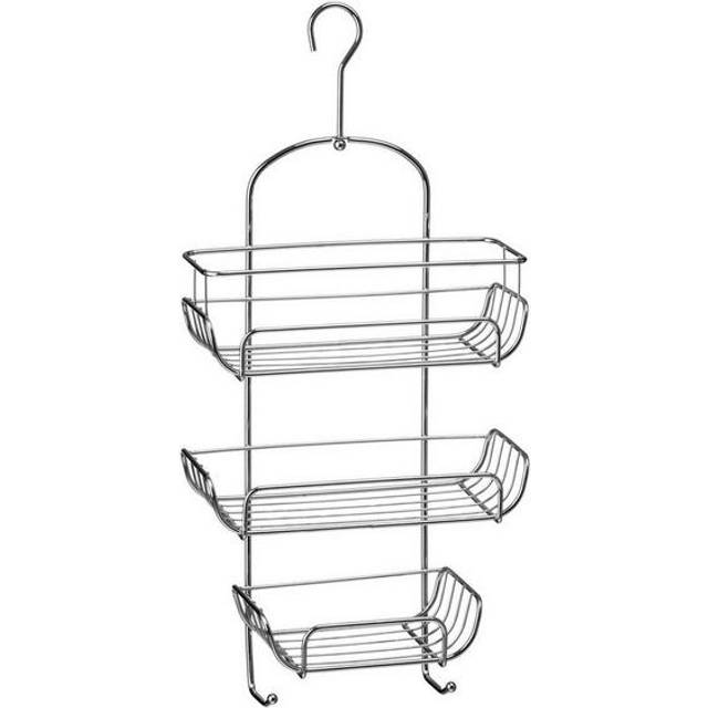 3-Tier Chrome Wire Shower Caddy