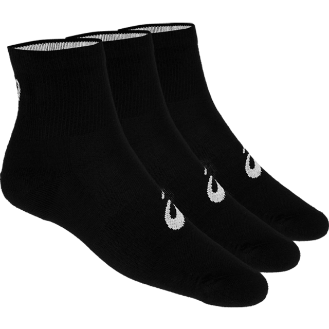 Asics Quarter Sports Socks 3 Pack black