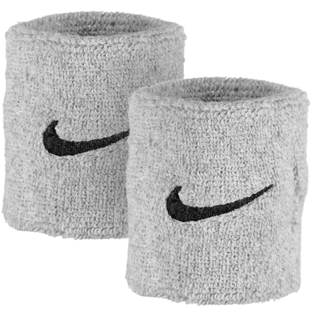 Nike Swoosh Wristbands-grey