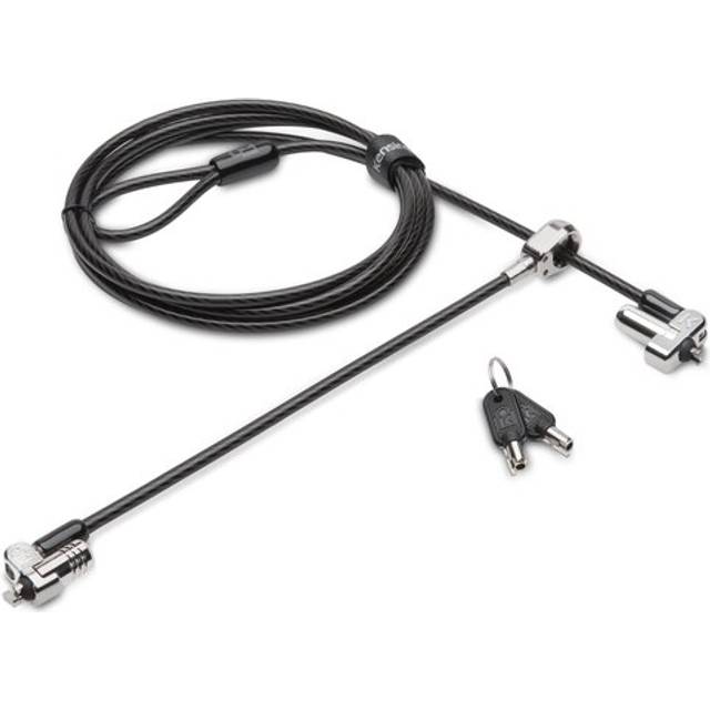 DELL V82HG cable lock Black, Silver