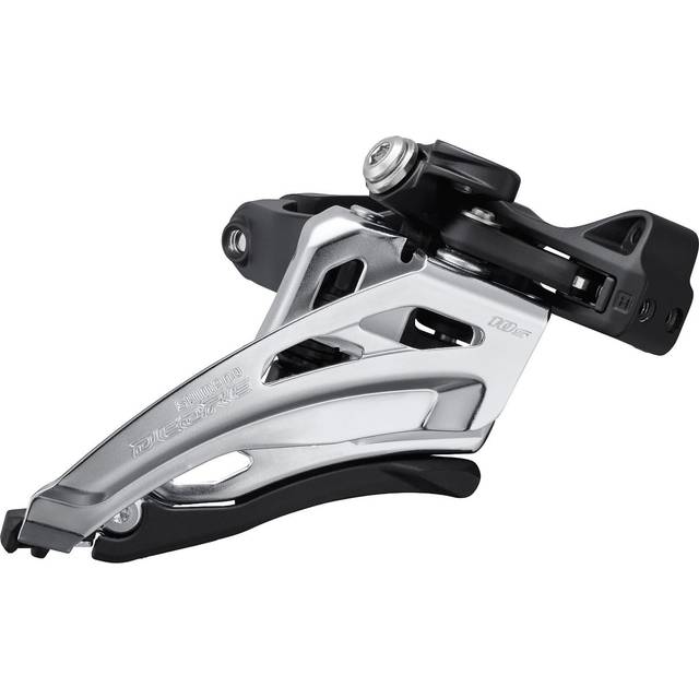 SHIMANO Unisex – vuxen FD-M4100-M växlare, svart, en storlek