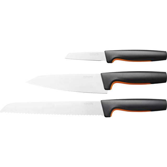 Fiskars - Functional Form Knivset 3-pack - Svart