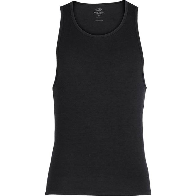 Icebreaker Mens Anatomica Tank (Svart (BLACK/MONSOON) X-large)