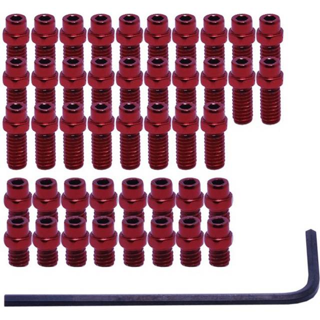 DMR Flip Pins For Vault Pedals - Red