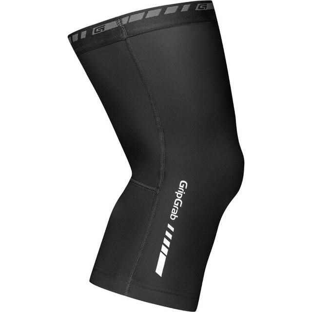 GripGrab Classic Thermal Knee Warmers - Black
