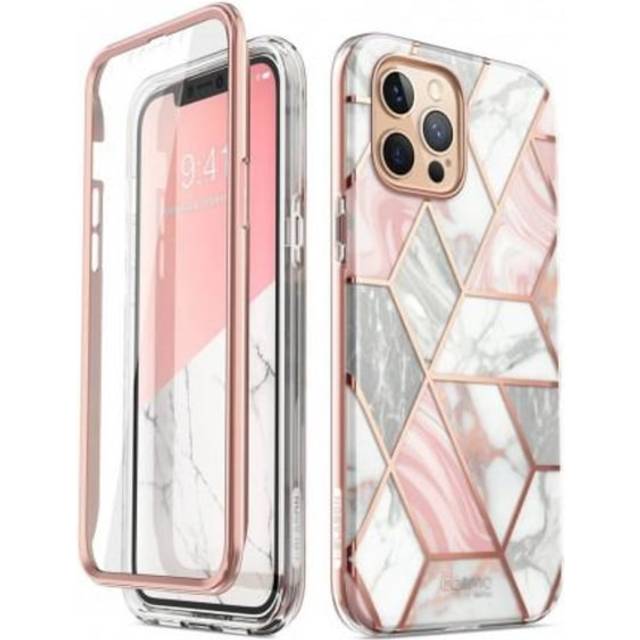 i-Blason Cosmo Series Case for iPhone 12 Pro Max 6.7 inch (2020 Release), Slim Full-Body Stylish Protective Case with Built-in Screen Protector