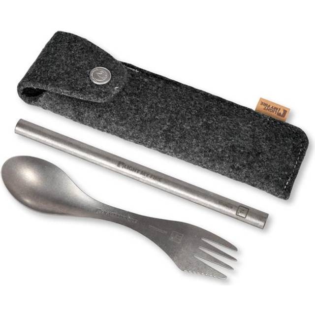 Light My Fire Spork´n Straw Kit Titanium Titanium, ONESIZE