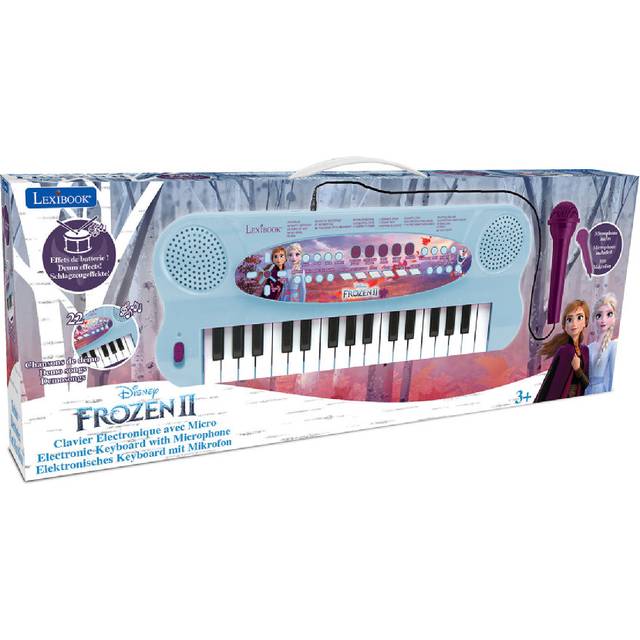 LEXIBOOK K703FZ Electronic Keyboard - Frozen II, Purple,Blue