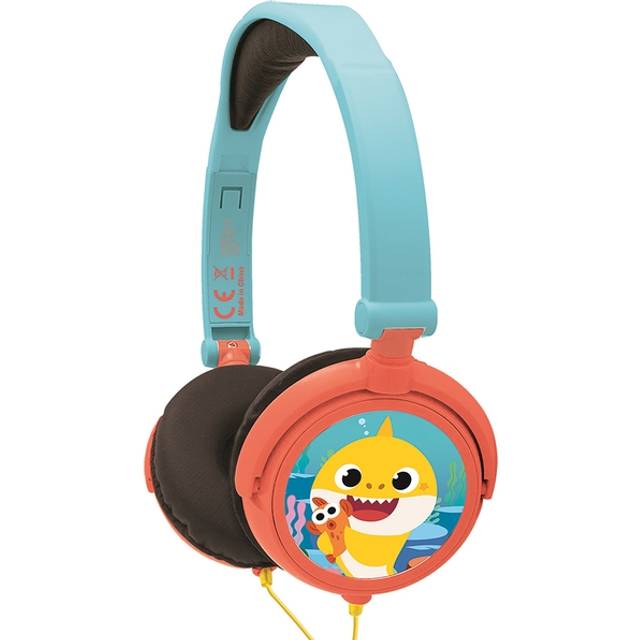 Baby Shark Foldable Stereo Headphones with Volume Limiter