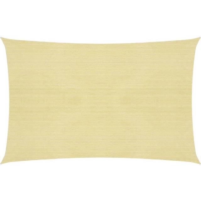 vidaXL Sunshade Sail 160 g/m² Light Green 4x5 m HDPE