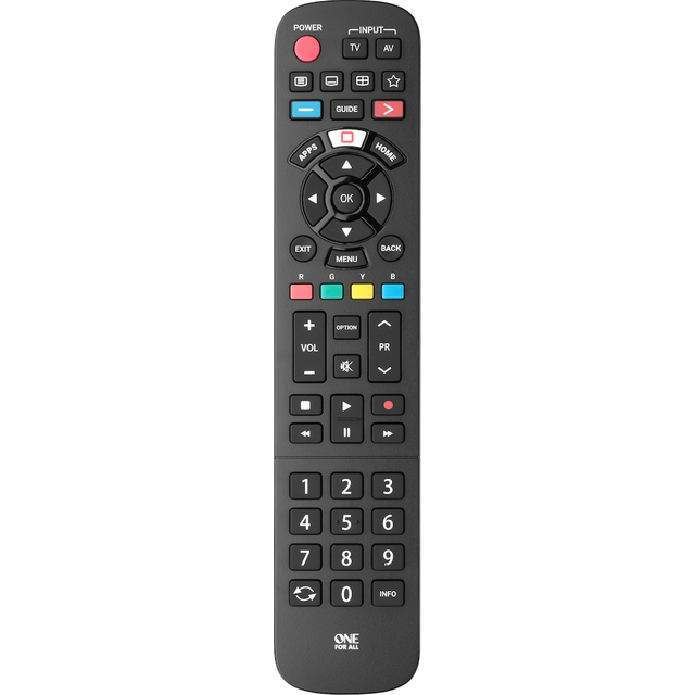 Imwe Yezvose - Kutsiva kure kure Kudzora kwePanasonic TVs - Universal Remote Control kune ese TV TV yePanic - dema - URC4914 Brand