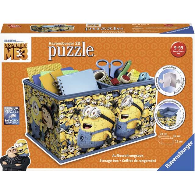 Ravensburger Despicable Me 3 Minions Storage Box, 216pc 3D Jigsaw Puzzle - DM3