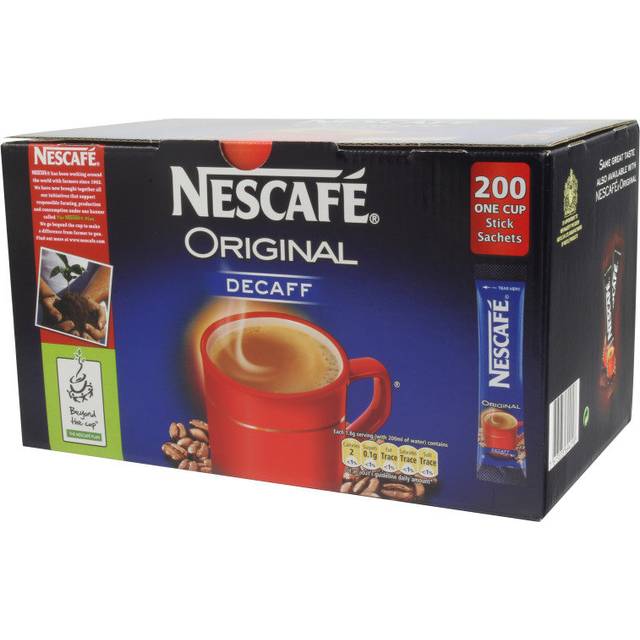 Nescafe Classic Decaf Instant Coffee Sticks 1.8g (Pack of 200)