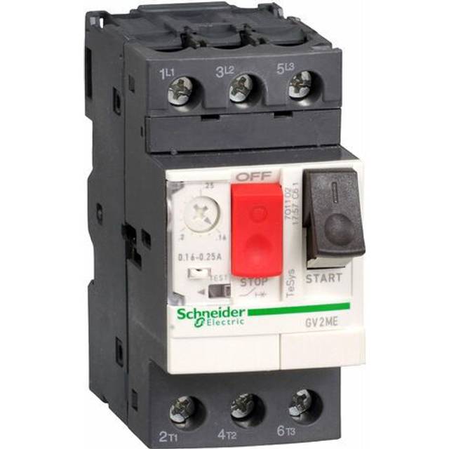 Motorströmbrytare TeSys Deca 3Poler 0,63-1A 230-690V IP20 Schneider Electric