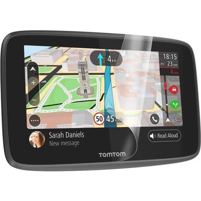 TomTom Sat Nav skärmskyddspaket reptåligt för alla 5 tum och 6 tum TomTom sat-modeller