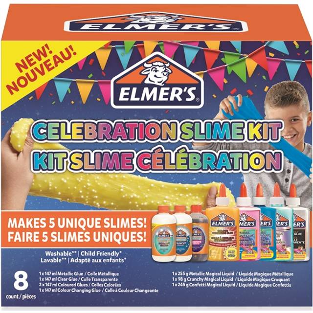 Elmer's Slime Kit Glues and Glitter Pens - Assorted - Neutral