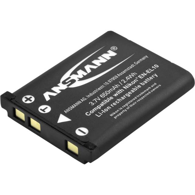 Ansmann - enel10 - battery a for nikon 650 mah for nikon coolpix -