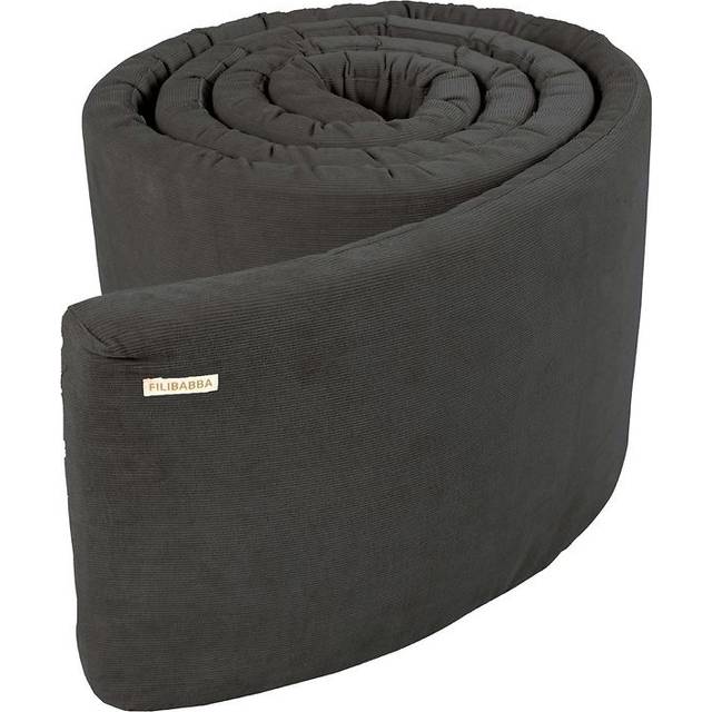 Filibabba Bed bumper - Corduroy Stone grey