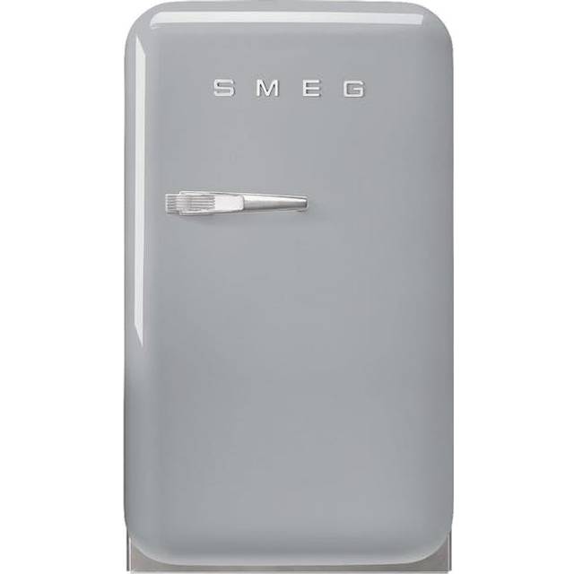 Smeg Right Hand Hinge Mini Bar FAB5RSV5 72cm Fridge - Silver - D Rated