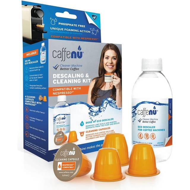 Cleaning Kit - Caffenu - Cleaning pods and descaler for Nespresso®