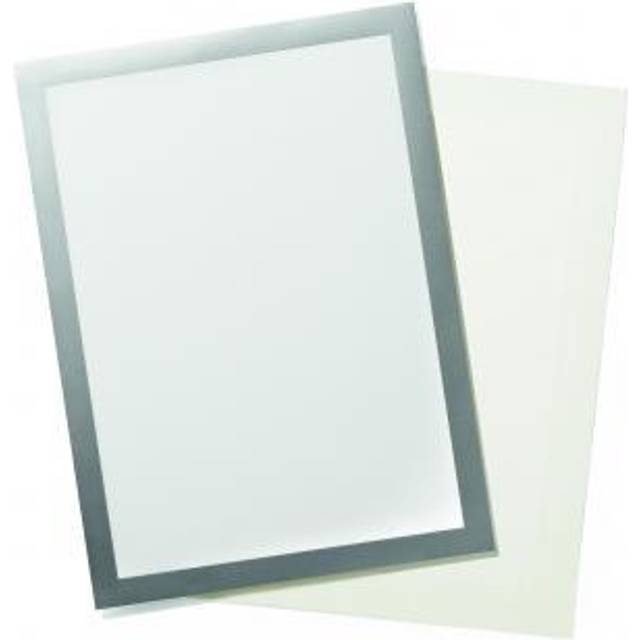 Durable 496823 inforam Duraframe® Grip A4 magnetram för textilytor, 1-pack, silver