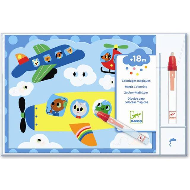 Hidden in the Sky Magic Colouring by DJECO blue - Blue