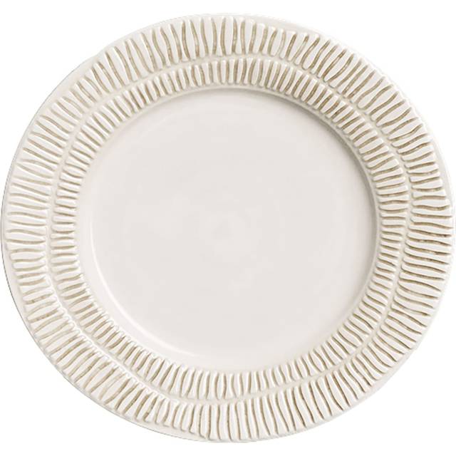 Stripes Plate 21 cm, Grey