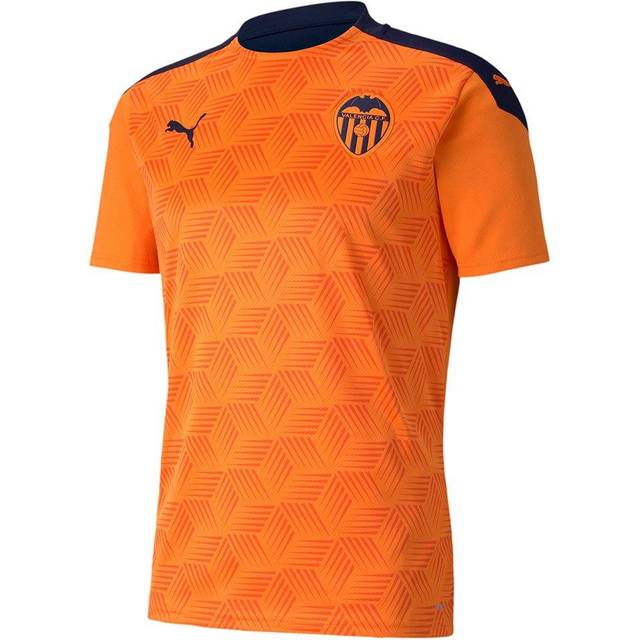 Puma Valencia CF Away Orange Replica Mens Football Jersey Top 757471 03 - Size X-Large