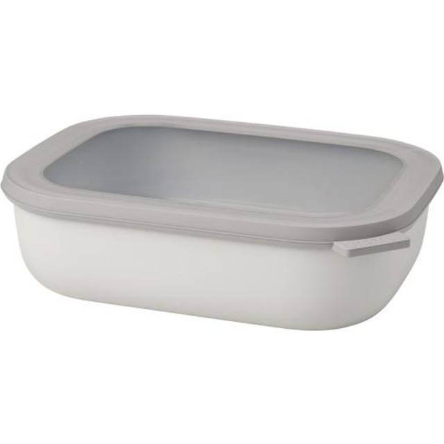 Mepal Cirqula Large Rectangular Food Storage Bowl, 2L