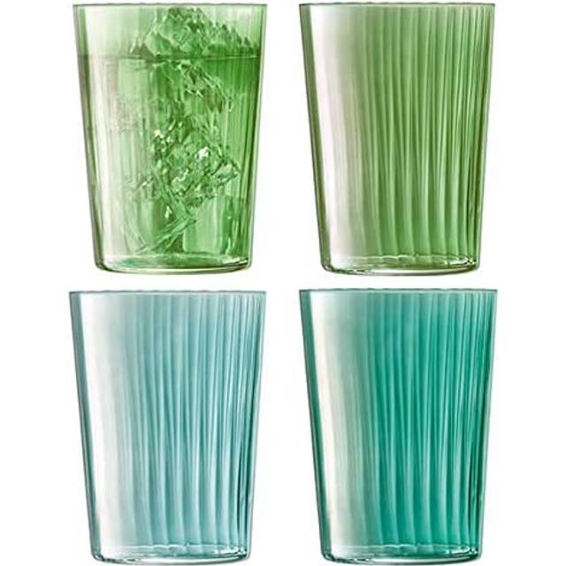 LSA Gems Tumbler 560ml Assorted Jade Set Of 4
