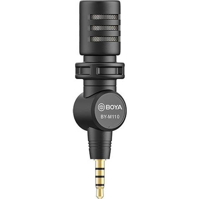 microphone BY-M110 3,5 mm Trrs condenser 72 mm black