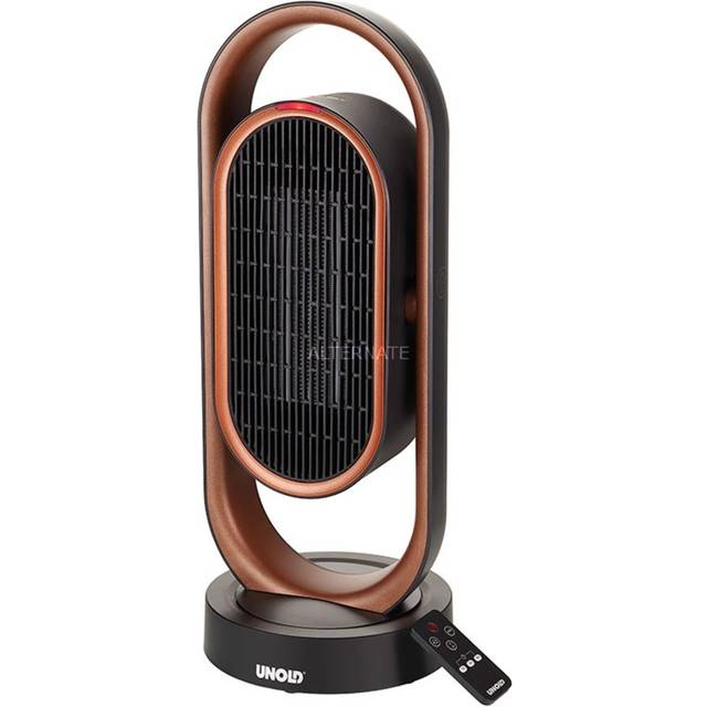 86535 Kupfer/sw - Mobile electric air heater 1,8kW 240V 86535 Kupfer/sw